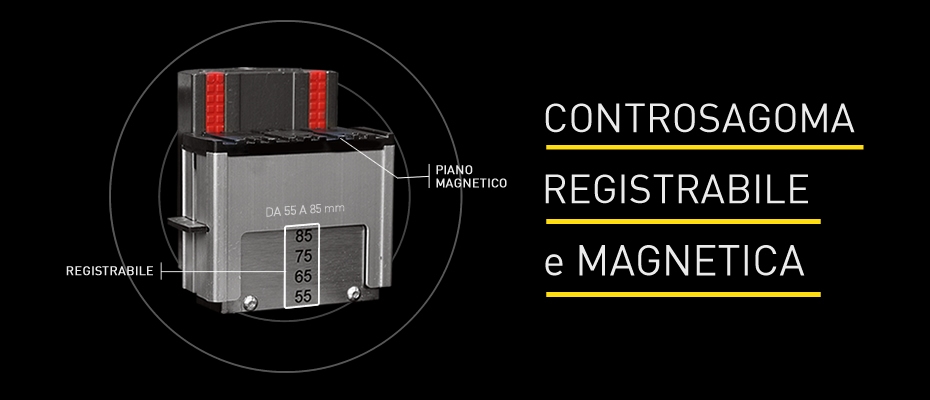 Controsagoma Magnetica e Registrabile