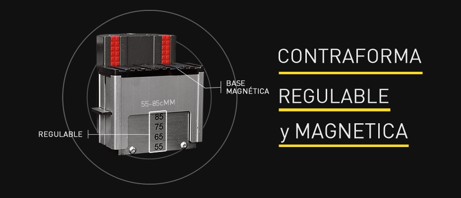 Descubre el nuevo bloque contraforma ajustable y magnética