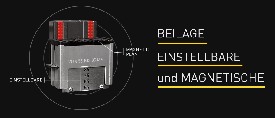 Entdecken Sie die neue einstellbare magnetische beilage