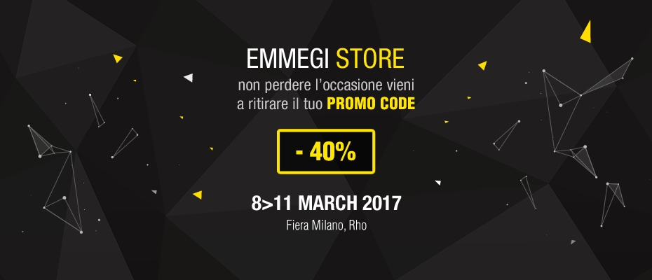 Emmegi Store Promo Code -40 Made Expo 2017 Vieni a ritirarlo