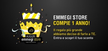 Emmegi Store Compie 1 anno! Emmegi