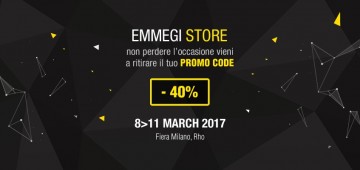 Emmegi Store Ritira a MADE EXPO il tuo Promo Code Emmegi