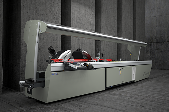 Double-head cutting-off machines Precision T2 Emmegi