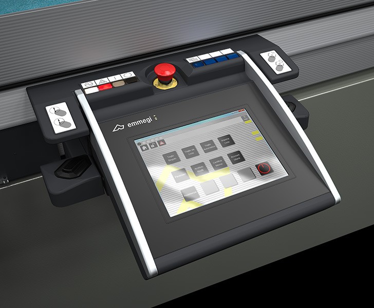 Troncatrici doppiatesta Compound Cut Controllo Emmegi
