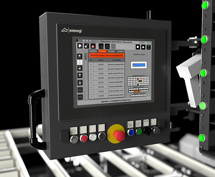 CNC işleme için tezgahlar Insermatic Kontrol Emmegi