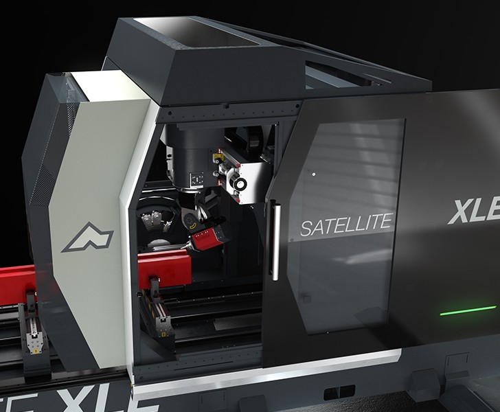 Bearbetningsmaskiner Satellite XLE Skyddskabin Emmegi