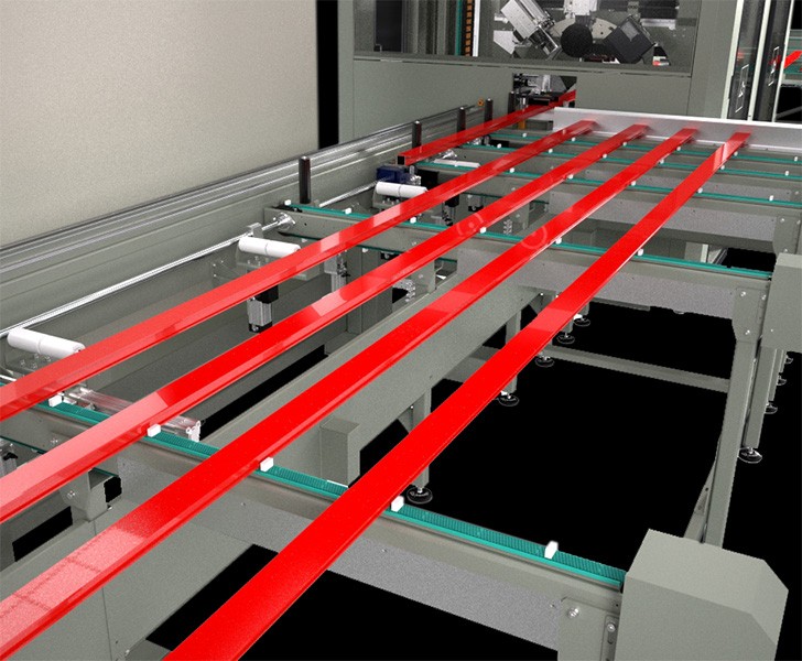 Prodotti per Alluminio Quadra L1 Magazzino di carico Emmegi