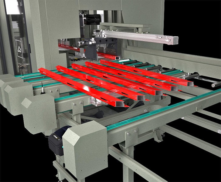 Prodotti per Alluminio Quadra L1 Magazzino di scarico Emmegi