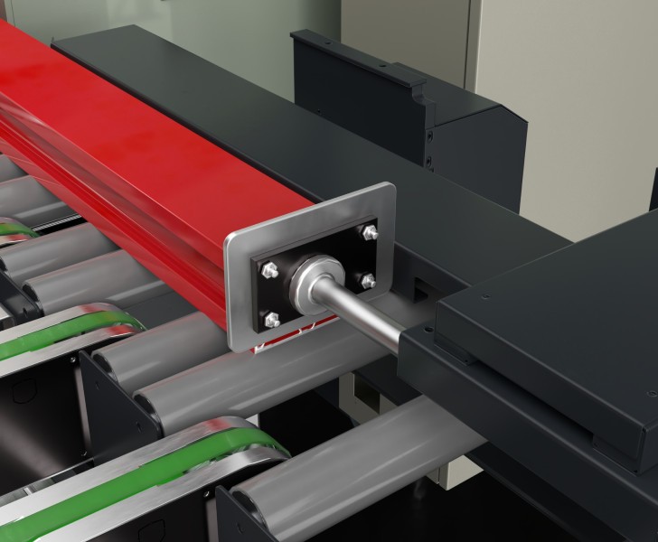 CNC cutting centres Vegapack Reference stop Emmegi