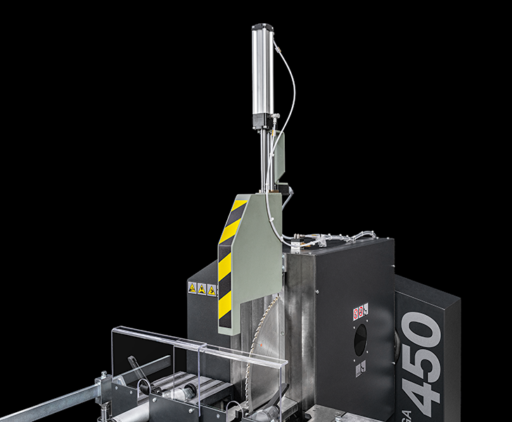 Single head cutting-off machines Vega 550-450 Safety systems Emmegi