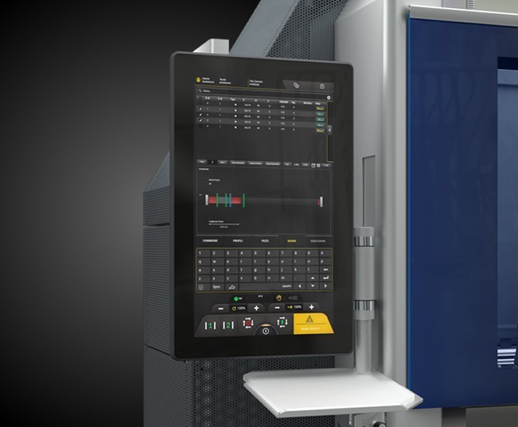 Centros de mecanizado CNC Comet R6 HP Interfaz de operador Emmegi 2