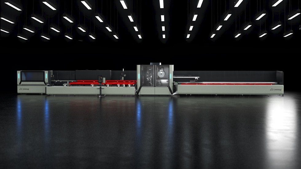CNC-Bearbeitungszentren + Quadra + Quadra 360° Rotation Emmegi